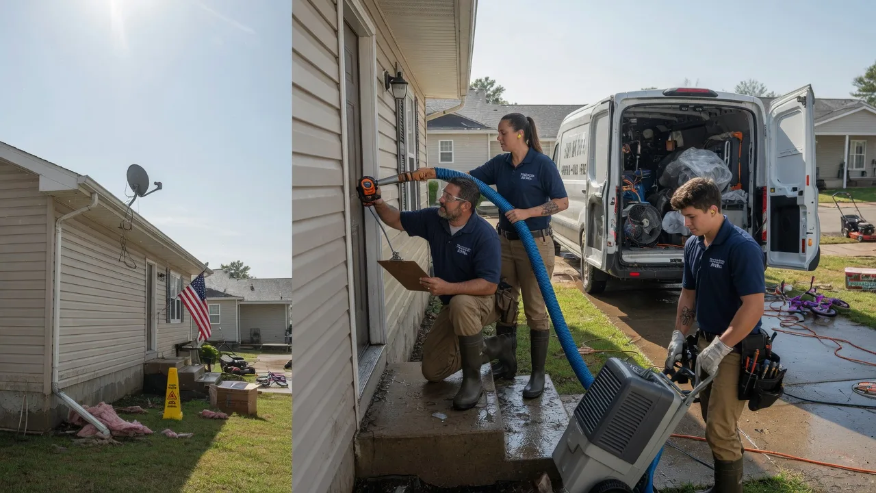 Ceiling Water Damage Restoration in Broseley, MO near me